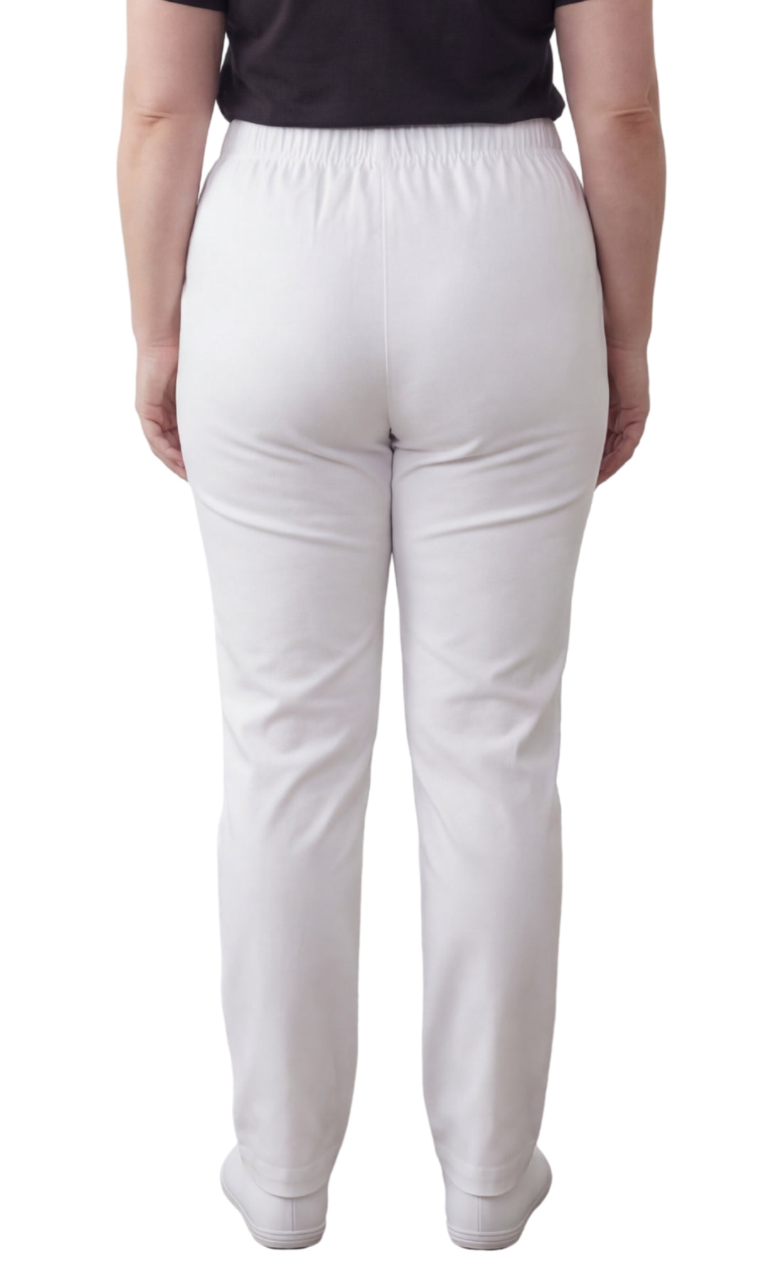 Women's Lightweight Pull-On Denim Jeans with Elastic Waist 61