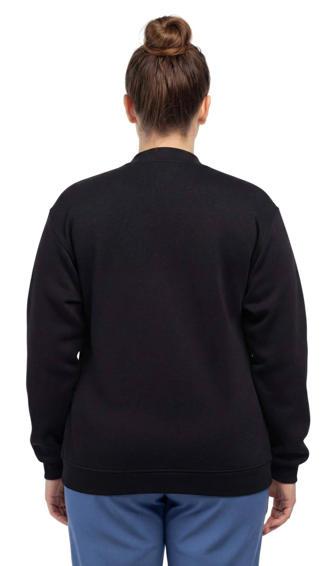 Womens Snap Up Jacket - Soft, Fleecy Lining for Three-Season Comfort 11