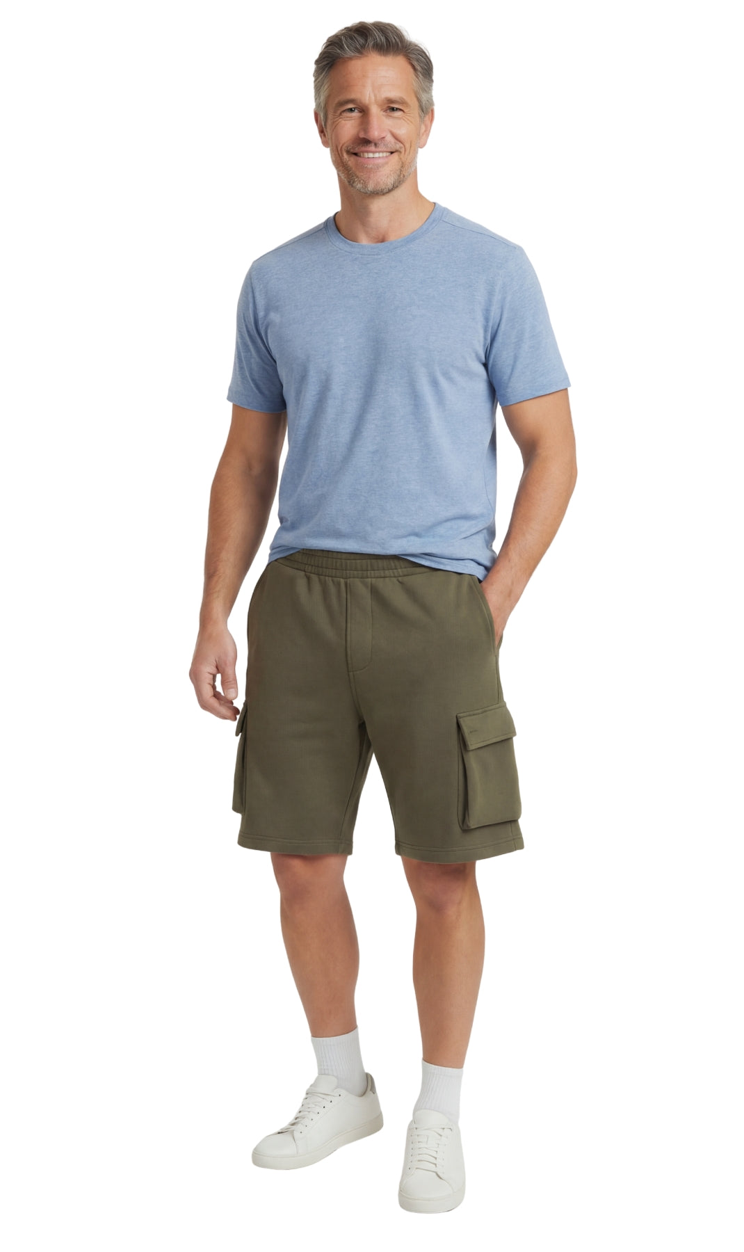 Men's Fleece Cargo Shorts – The Sweat Shorts You'll Wear Everywhere 17