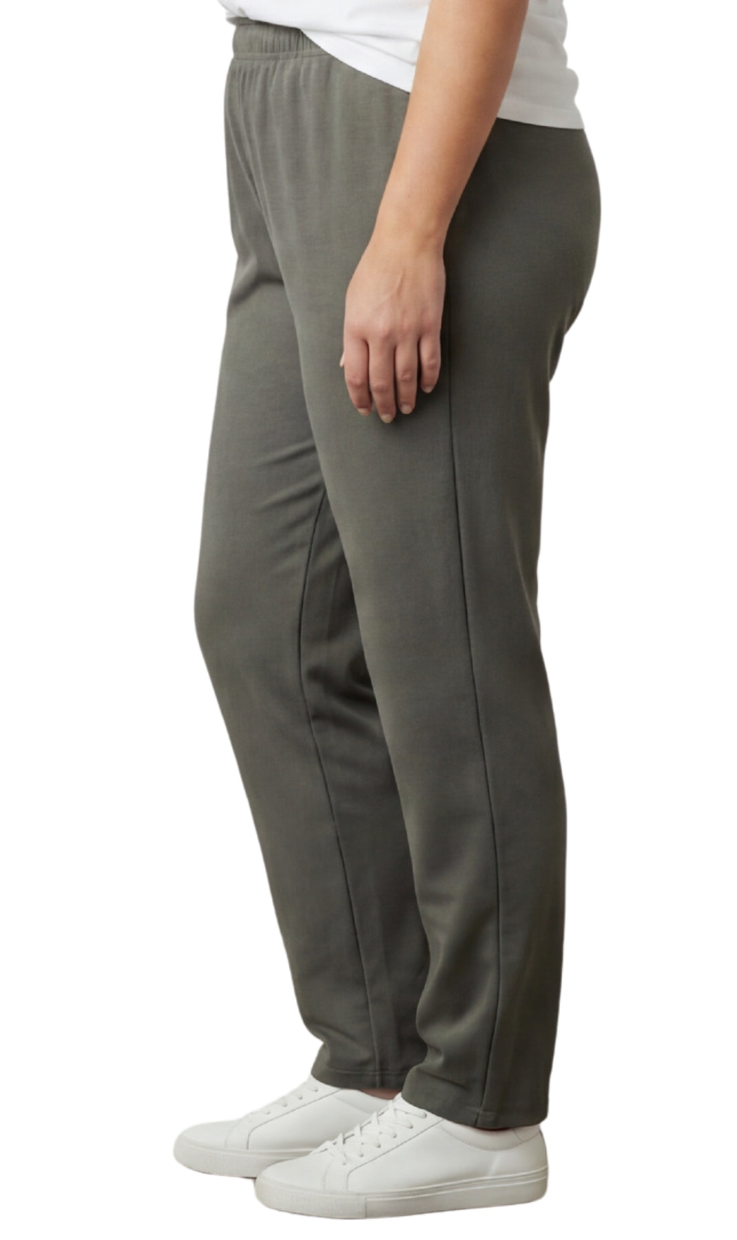 Women's Premium Cotton Stretch High-Waisted Black Leggings - Dressy Comfort in an Everyday Essential 7